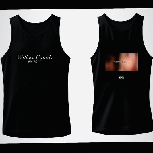 🖤 Cool Confidence – Willow Canals Tank Top (Black)